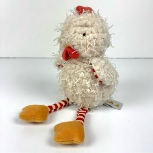 Bunnies By The Bay Plush Stuffed Wee Clucky Chick Chicken Stuffed Animal 7” Cute